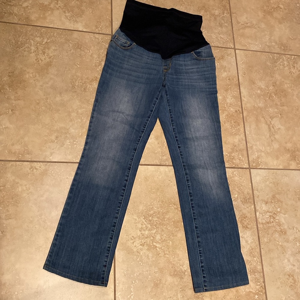 Liz Lange Maternity for Target Boot Cut Blue Jeans size 4 - Picture 7 of 8
